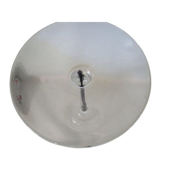 Black Core Stem Thin Crystal Wine Glass Multi Purpose GUC Unmarked - Picture 9 of 12